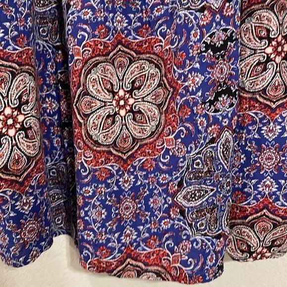 Cynthia Rowley Women’s Tank Top Large Sleepwear Colorful Floral Bohemian - Picture 4 of 9